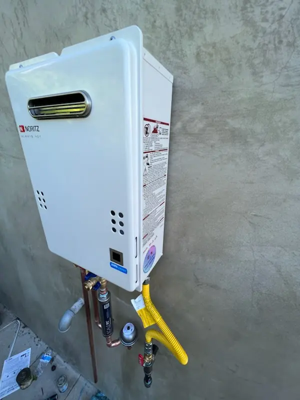 Tankless water heater installation for Kirkland homes